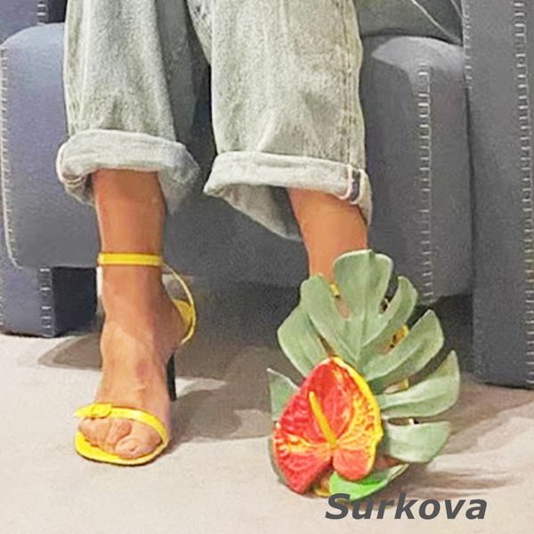 Сандалии летние сандалии в форме каблуки декоративные высокие каблуки повседневное ремешок для скольжения румины римские женские ботинки ежедневно Leisure Лето 230418