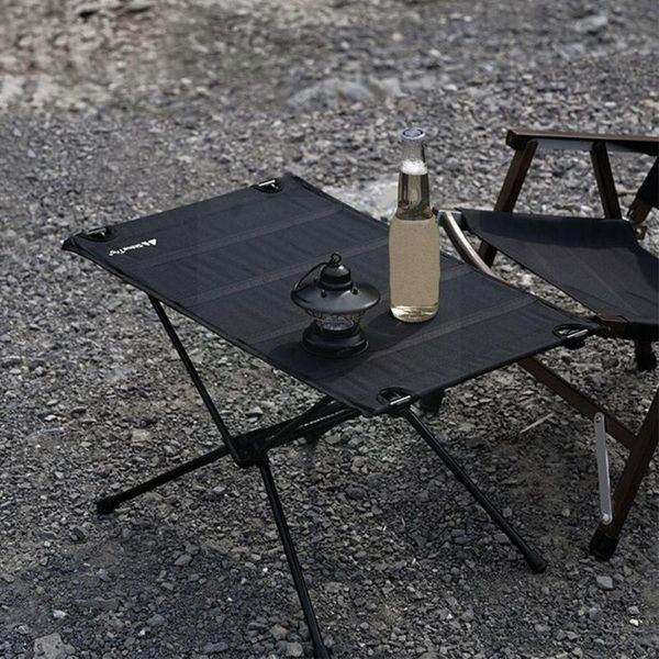 Móveis de acampamento Tabela dobrável portátil portátil Ultralight Desk de acampamento de alumínio Picnic Lomloy BBQ G A5F9