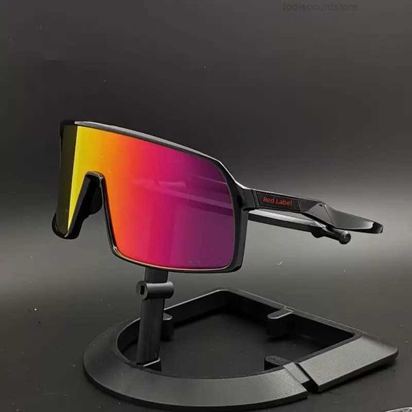 14 colori Oo9406 Sutros Eyewear Uomo Moda Polarizzati Tr90 Occhiali da sole Sport Occhiali da corsa 3 paia di lenti con confezione