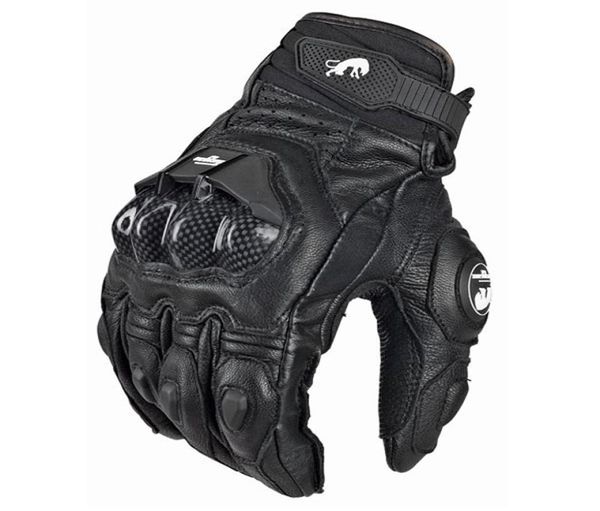 Men039s Guanti da moto in pelle Furygan AFS 6 Guanti da moto neri Guanti da ciclismo per bicicletta Guanti da equitazione da donna4168258