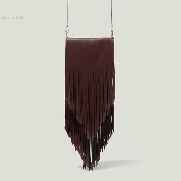 Bolsas de ombro Brand Tassel Sacos móveis para mulheres bolsas de ombro de alta qualidade Bolsa de ombro e bolsas de bolsa de designer de designer de designer Bolsa Cadeia de bolsas