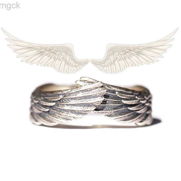 Band Ringe Angel Devil Wings Open Damen Ring Hip Hop Teen Daumen Verstellbare Flügel Damen Ring Hochzeit Schmuck Neues Geschenk Großhandel