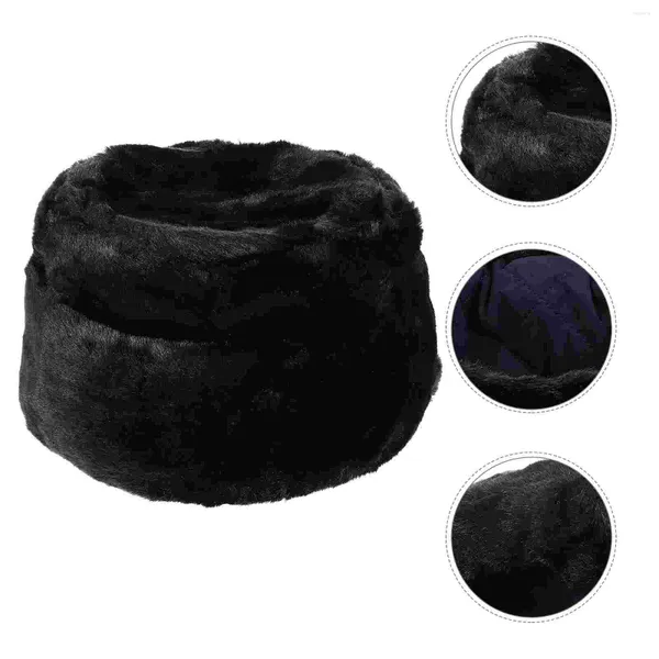 Bandane Pattinaggio Cappello Bomber Uomo Uomo Inverno Cosacco Pelliccia Sintetica Ragazza Cappelli Anziani Cotone Sci Cappuccio Termico Antivento