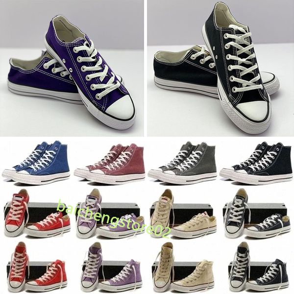 Scarpe da ginnastica classiche da uomo casual da donna Sneaker Chuck 70 Chucks 1970 anni '70 Grandi occhi Piattaforma a forma di cuore rossa Nome comune Campus B9