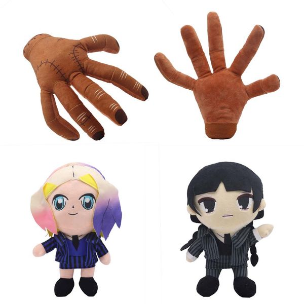 Großhandel Einzelhandel 23 cm Wednesday Addams Peripheral Plüschpuppe Adams Geschenkspielzeug