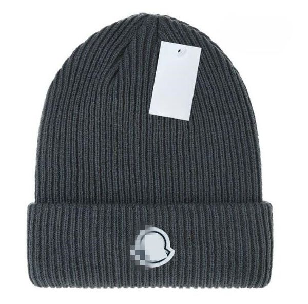 Berretti da uomo Mon Canada Cappello invernale Designer di marca Cappelli d'oca Berretto per donna Berretto Bonne Skull Cap lavorato a maglia imbottito caldo freddo Moda Cappello A2