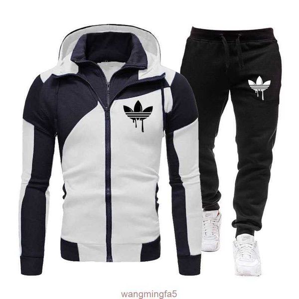 Homens Designer Tracksuits Carta Imprimir Fleece Sweatsuits Hommes Jogger Fit Ternos Pollover Número 23 Hoodies + Calças Longas Outfits Suor Terno Tamanho S-3XL 8SIZ