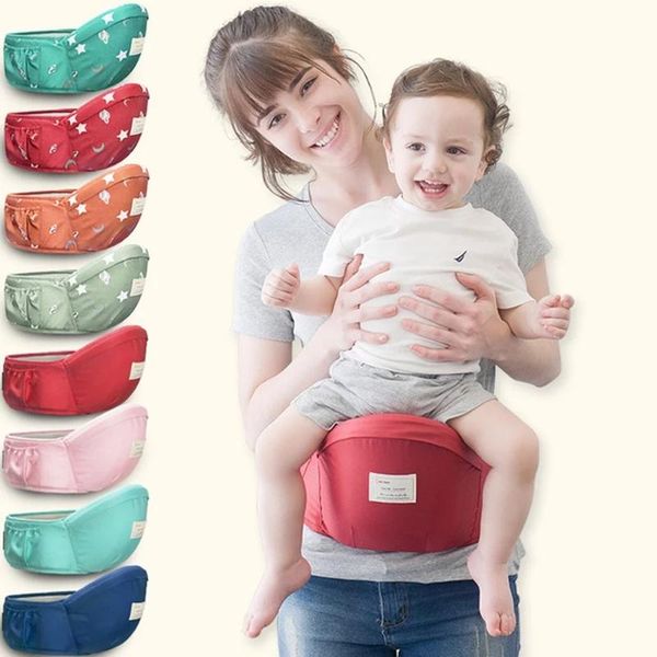 Mochilas transportadoras lings bate -papo ergonômico da cintura do portador de bebê para retenção Backpack Backpack Hipseat Kids Ajusta
