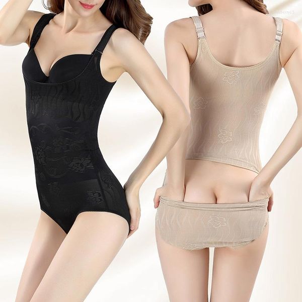 Shapers Women Controle da barriga Feminino Mulheres Shapewear Mulheres com Corpos de Compressão de Copo Corpeso da cintura Corset