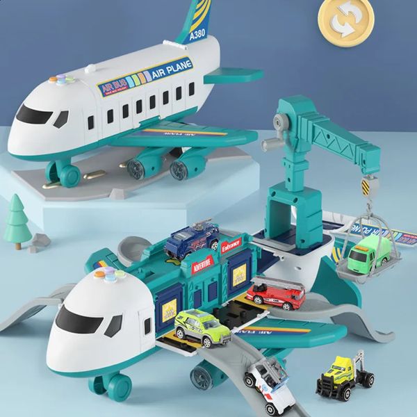 Modelo de aeronave modelo brinquedos educativos crianças simulação quebra-cabeça construção espaço interativo avião jogo brinquedo presente das crianças 231118