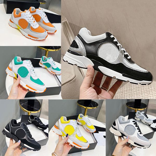 23SS Spring Fashion Damen Herren Turnschuhe Trendige Farbabstimmung Laufschuhe Herren Luxe Turnschuhe Damen Sportschuhe Designer Atmungsaktive einzigartige Turnschuhe orange