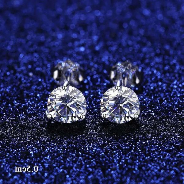 Stil Europäischen Mosan Diamant Hochzeit Stud Schmuck Mode Sexy Frauen High-End S Sier Ohrringe Zubehör Jahrestag Geschenk ier