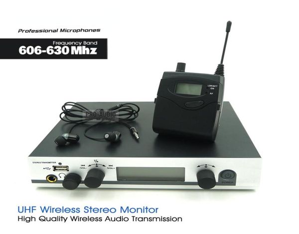 UHF Professional EW300 IEM G3 Монитор Беспроводная система с поясным передатчиком Стерео в ухе для живого вокала на сцене4756004