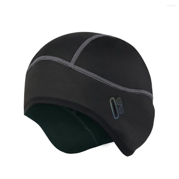 Велосипедные шапки профессиональная защита шапочки, пешие прогулки, удерживая шляпы, ухаживание, термическая шляпа защитная шестерня черная