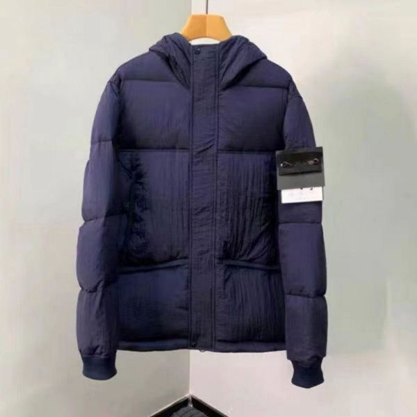 S Toneisland Coat Cp Comapny Açık Tasarımcı Rozeti Zipper Ceket Gevşek Stil CP Comapny Sonbahar/Kış Erkekler En İyi Oxford Down Ceketler Yüksek Sokak Taşları Adası