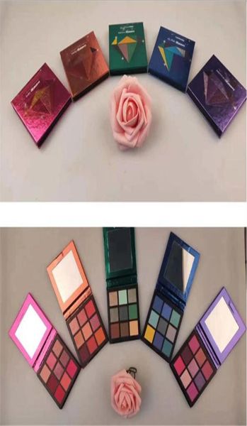 9 цветов матовых теней для век Алмазные тени для век 10 стилей ЭЛЕКТРИЧЕСКИЙ КОРАЛЛОВЫЙ ЛИЛОВЫЙ ТЕПЛЫЙ КОРИЧНЕВЫЙ ДЫМЧАТЫЙ Eyes Beauty Palette Mini RUBY CO2192290