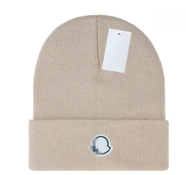 Berretti da uomo Mon Canada Cappello invernale Designer di marca Cappelli d'oca Berretto per donna Berretto Bonne Skull Cap lavorato a maglia imbottito caldo freddo Moda Cappello A16