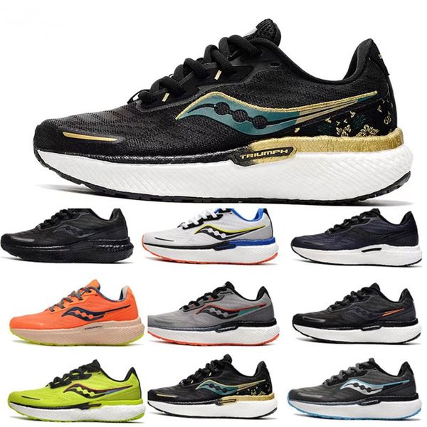 Saucony Soconi Millennium Couple Scarpe casual Scarpe da corsa Triumph 19 Shock Absorbing Road Sneakers leggere da uomo e da donna