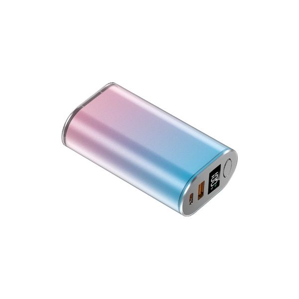 Handy-Powerbanks 22,5 W Blitzladung Transparente Lippenstift-Ladebank 5000-10000 mAh Typ-C Zweiwege-Schnellladefunktion Geschenk Mobile Stromversorgung