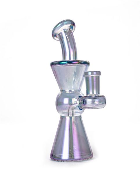 Accessori per fumatori Narghilè Bong in vetro Mini dimensioni da 55 pollici Bong bang Pipa ad acqua Dab Rig Strumento Dabber con giunto femmina da 14 mm Quart9472043