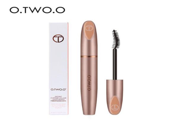 OTWOO Mascara in fibra di seta 3D allungante impermeabile a lunga durata arricciacapelli mascara spesso estensione ciglia lunghe trucco 91311881018