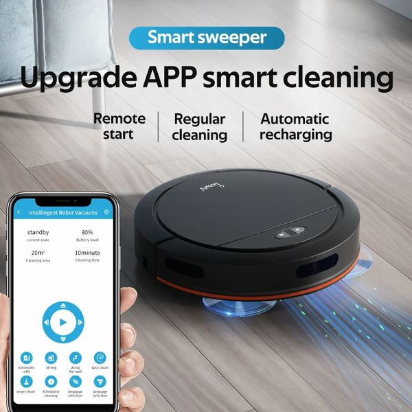 Andere Housekeeping Organization Mi 4000PA Roboter-Staubsauger Automatische Aufladung Smart Home Mop Haltepunkt Reinigung Nass- und Trockenwerkzeuge 231118