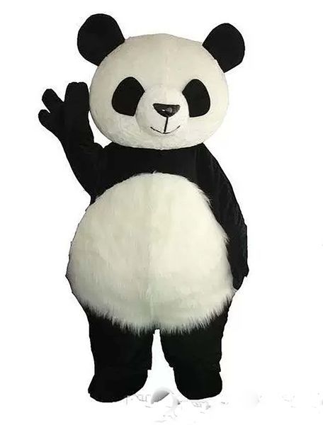 La mascotte promozionale Costumes La mascotte del panda gigante Costumes il vestito operato da formato adulto del fumetto di Halloween