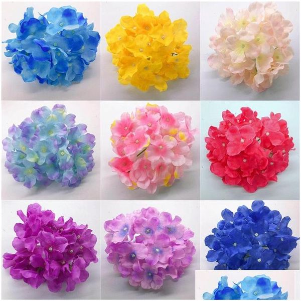 Flores decorativas Wreaths Wreaths Artificial Beautiful Flower Wall Birthday Party Decorações