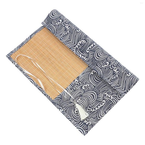 Borse portaoggetti Astuccio portapenne Pen Up Brush Pouch Wrap Disegno Colorato Organizer Holder Pittura Artista Tela Custodie Pennarello per trucco Cancelleria