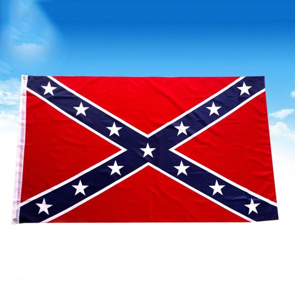 3x5 ft İki tarafı baskılı bayrak konfederasyon bayrakları İç Savaş bayrağı polyester ulusal bayraklar pankartlar özelleştirilebilir dbc bh26877072612