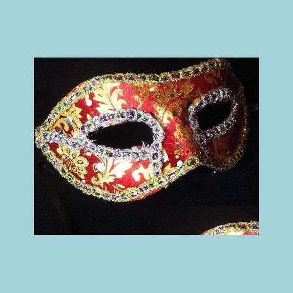 Party Masken Maske Frauen Y Hallowmas Venezianische Maskerade Lichtüberzug Ball Exquisite Mann Weihnachtsgeschenke Tropfenlieferung Hausgarten Fe Dhvy8