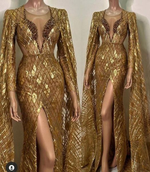Vestido de noite Yusuf Aljasmi Dress Golden Rhombic Dress Zuhair Murad Kim Kardashian