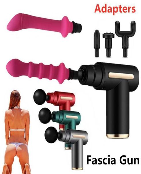 Yetişkin Masaj Otomatik Seks Makinesi Fasya Tabancası Adaptörü Kadın Özel Doruk Vibratör Dildo Penis Kadın Mastürbator Toy3798674