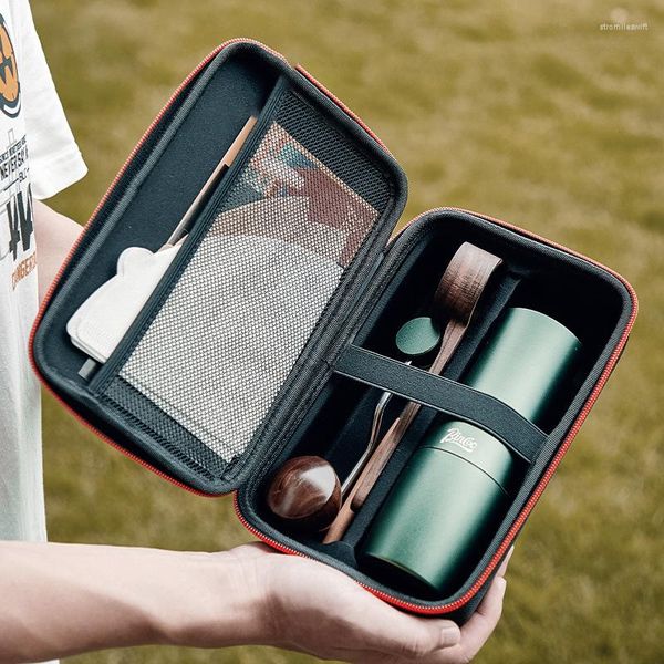 Depolama torbaları El krank fasulyesi öğütücü el çantası koruyucu kapak kahve dış taşınabilir cihaz