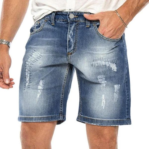 Мужская джинсовая одежда Мужская одежда Мужские шорты Спринг карман спорт летний бодибилдинг джинсовый джинсы короткие штаны загары