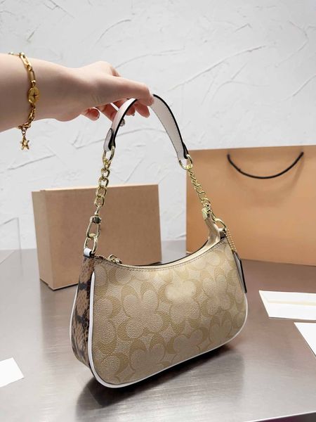 Bolsa feminina de luxo clássico teri bolsa de mão bolsa de ombro com corrente de designer bolsa crossbody bolsa multifuncional disponível em 4 estilos