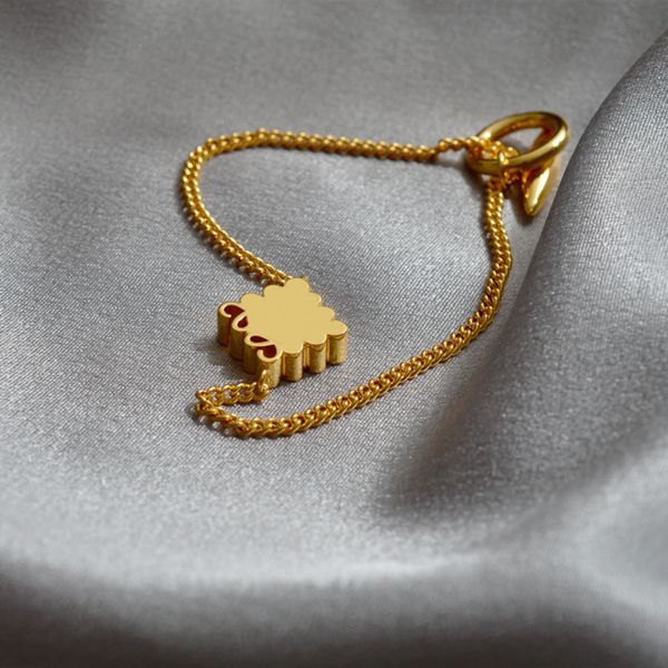 Дизайнерское ожерелье, классический модный браслет, роскошные ювелирные изделия, серьги, соответствующие бренду, 1:1, оригинальная аппаратная модель