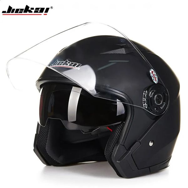 Capacetes de ciclismo para motocicleta, capacete elétrico para bicicleta, quatro estações, lentes duplas, metade de corrida, capacete de moto, medio casco 231118