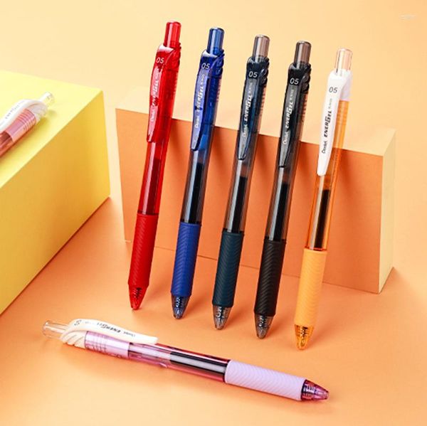 Japan Pentel Gel Pen 0,5 mm einziehbare mehrfarbige Nadelspitze schnell trocknend Student Writing School Office Stationery BLN105