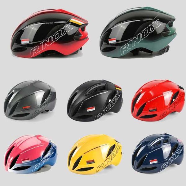 Fahrradhelme RNOX Fahrradhelm Fahrrad Speed Pneumatic Racing Rennradhelme Motorradhelm für Männer Frauen Fahrradausrüstung 54-62cm P230419