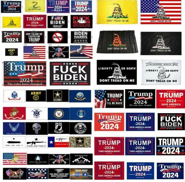 Flag de Trump personalizado para 2024 Presidente Eleitoral Designs Direct Factory 3x5 ft 90x150 cm Save America novamente