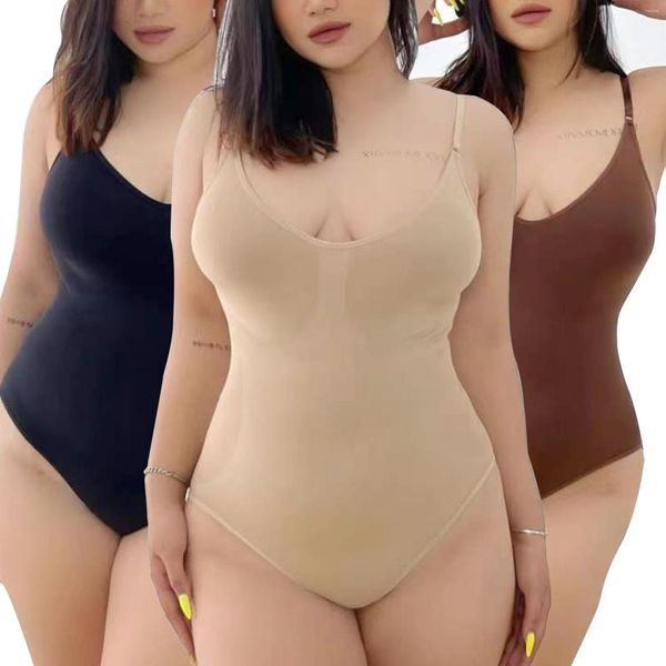 Intimo modellante da donna Tuta senza cuciture Shapewear Pancia da donna Contraente Sollevamento dell'anca Modellante Intimo elastico Bodybuilding Corsetto