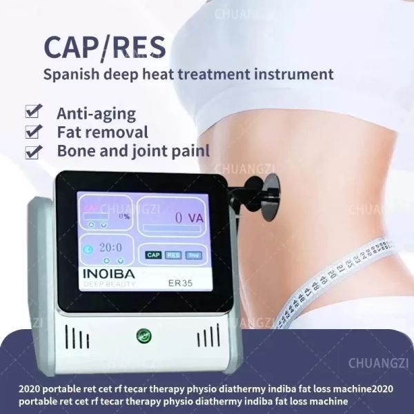 Home Beauty Instrument INDIBA 448Khz Rf Cet Ret Tecarterap Beauty Face Lift Geräte Hochfrequenz-Spanien-Technologie