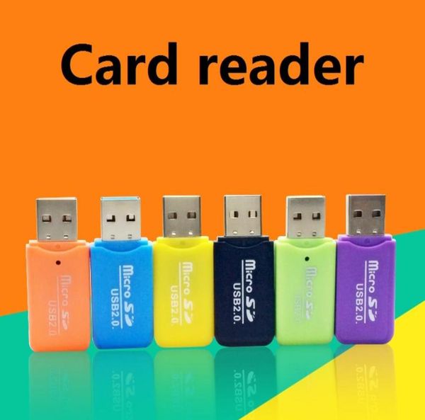 Leitor de cartão de memória multiuso para celular, adaptador de leitor de cartão micro sd de alta velocidade usb 20 4gb 8gb 16gb 32gb 64gb tf card6768843