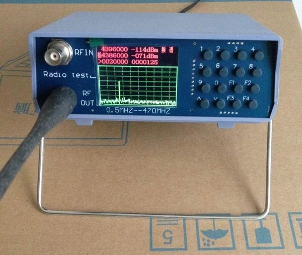 Analisador de espectro do espectro do segmento UV de varredura Ajuste Ajuste da estação de relé Duplexador Teste de controle remoto Duplex Tester Tools White