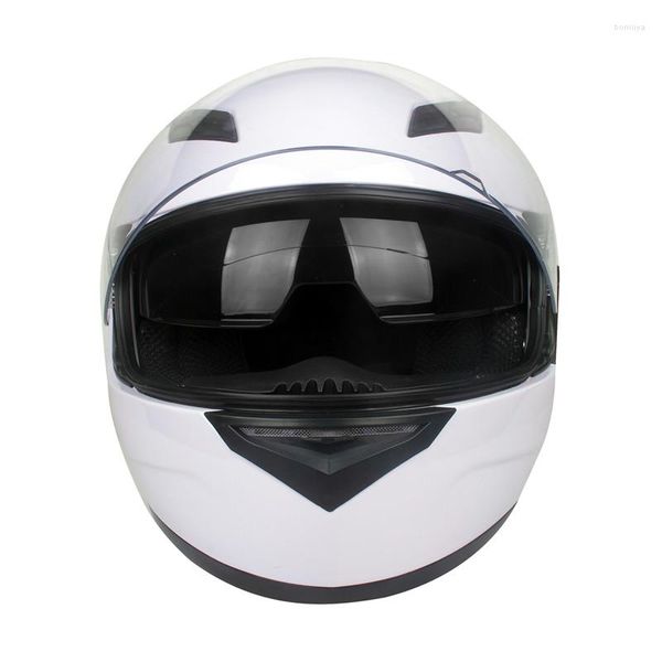 Мотоциклетные шлемы на полном лицо переверните двойной линз гонки на мотокросс cascos para moto casque man women dot matte black