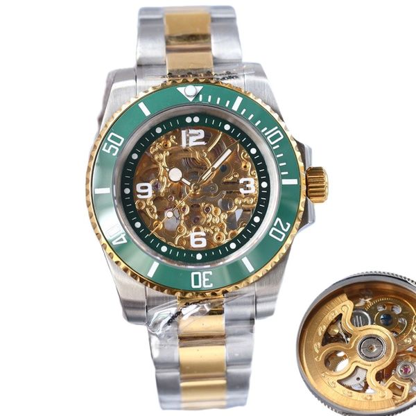 Masculino assistir pulso clássico date assistir automático relógio mecânico de 41mm de safira de moda assista a aço inoxidável assistir Luxury 904l Factory Gift