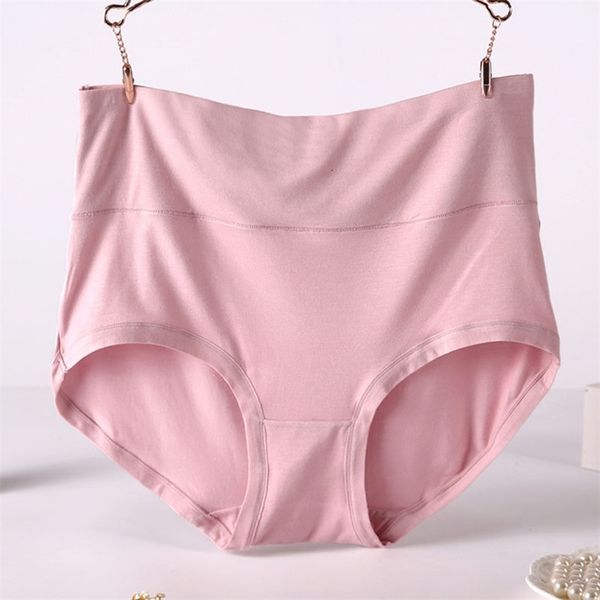 Kadın Panties Q001 4pcs/Lot Big Boyut 6xl Külot Katı Bel İndirim Kadın Külot Yumuşak Viskoz İç çamaşırı Briusingleri 230420