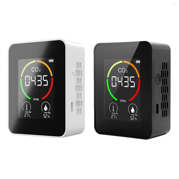 Meter Air Quality Monitor Tragbarer Wandbehang CO2-Detektor drinnen Gewächshaus-Kohlendioxid-Tester Lovely