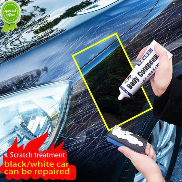 Neu Neu Autolack Reparatur Kratzer Entferner Reiniger Compound Wachs Polituren Pflege Auto Reparatur Creme Universal Body Compound Auto Styling